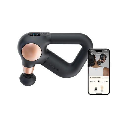 TheraGun Sense (1st Generation) by Therabody - Deep Tissue Massage Gun with Preloaded Routines for Stress Relief, Pain Relief & Muscle Soreness in Neck, Back, Leg, Knee, and Shoulder (Black)